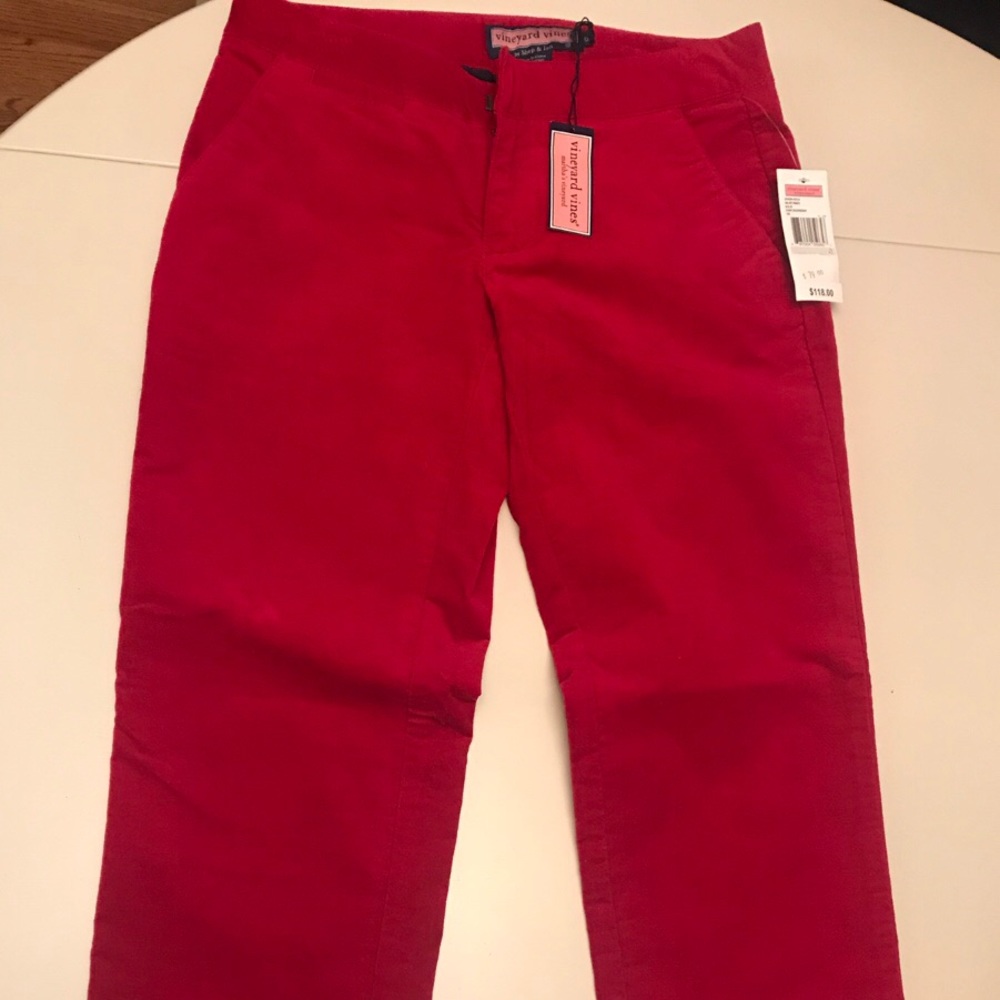 Vineyard Vines Velvet Pants